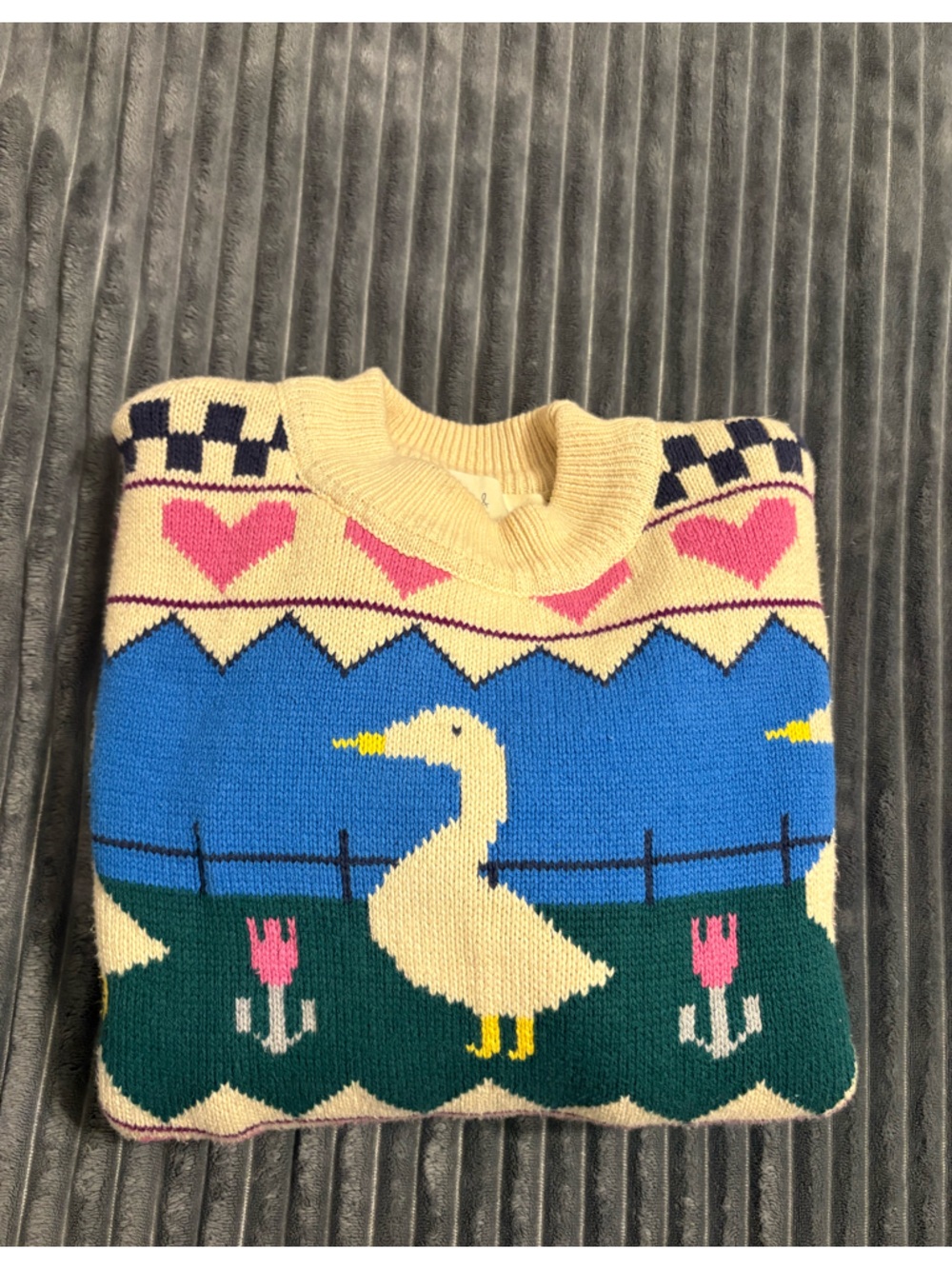 NWOT Kina and Tam goose sweater - Picture 5 of 5